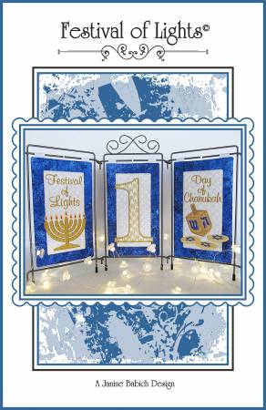 Janine Babich Festival of Lights # JBDFOL Embroidery Designs