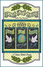 Load image into Gallery viewer, Janine Babich Peace on Earth Table Top Display Embroidery Design #JBDPOE