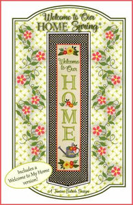 Janine Babich Welcome to Our Home-Spring #JBDWTOH1 Embroidery Design