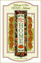 Load image into Gallery viewer, Welcome to Our Home-Autumn Embroidery Design Janine Babich