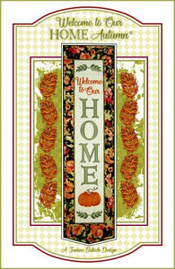 Welcome to Our Home-Autumn Embroidery Design Janine Babich
