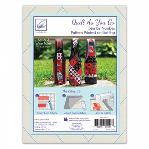 June Tailor, Inc Quilt As You Go Wine Totes # JT-1490