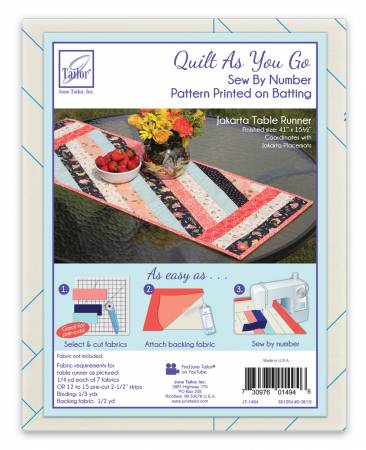 June Tailor Quilt As You Go Jakarta Table Runner # JT-1494