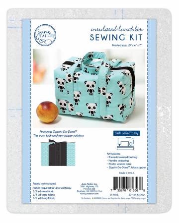 June Tailor Insulated Lunchbox Tote Sewing Kit Various Colors