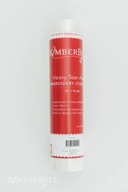 All Kimberbell Stabilizer Tear Away, Cut away, Wash away, Mesh, Sticky Back AND MORE