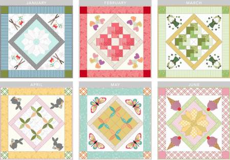 Kimberbell Cuties Vol 2 Fabric Kits JANUARY THROUGH JUNE