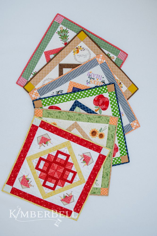 Kimberbell Cuties Vol 2 FABRIC Kits JULY THROUGH DECEMBER