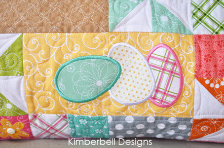 Kimberbell Hoppy Easter Bench Pillow FABRIC KITS