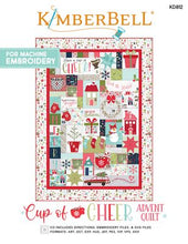 Load image into Gallery viewer, Cup of Cheer, Kimberbell Advent Quilt Machine Embroidery CD #KD812