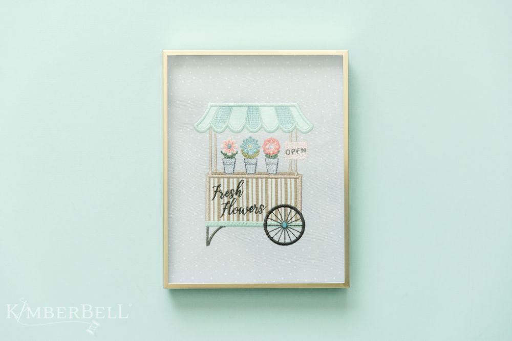 Kimberbell Digital Dealer 2023 - April: Fresh Flowers Design and / or Fabric KIT