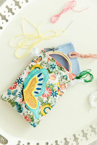 Kimberbell Digital Dealer 2023 May Butterfly Tool Pouch Design AND/OR Fabric Kit