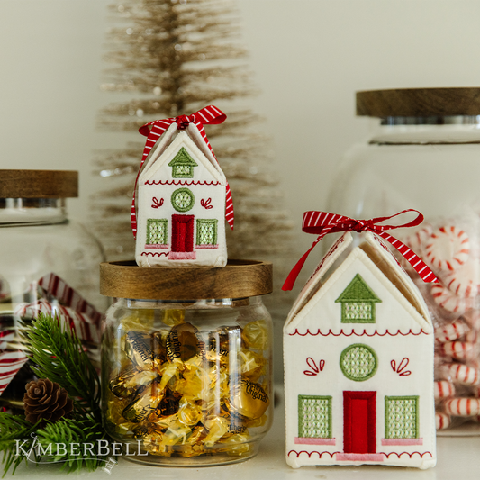 Kimberbell Digital Dealer 2023 December Christmas House Gift Box Design Only