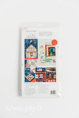 Kimberbell Main Street Bench Pillow Embellishment Kit KDKB1243