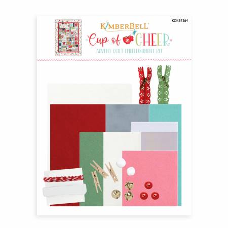 Cup of Cheer, Kimberbell Embellishment Kit #KDKB1264