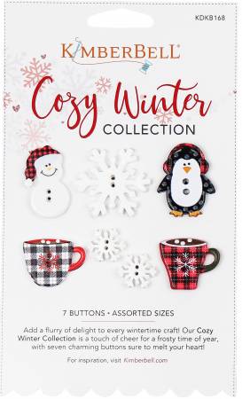 Cozy Winter Collection Buttons kdkb168