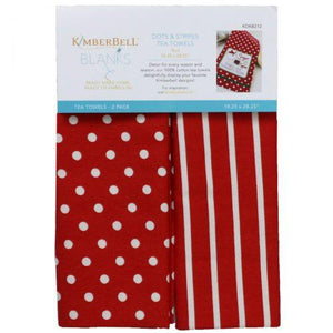 Kimberbell Dots & Stripes Tea Towel Set