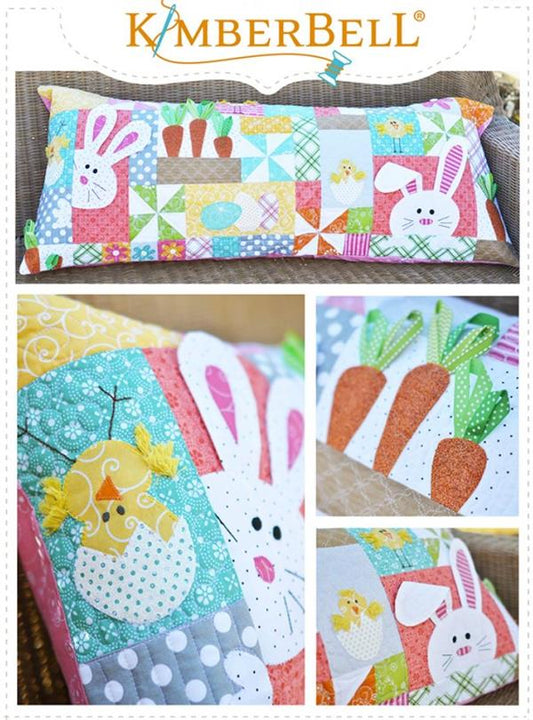 Kimberbell Hoppy Easter Bench Pillow FABRIC KITS