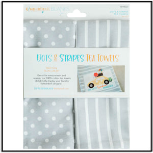 Kimberbell Dots & Stripes Tea Towel Set