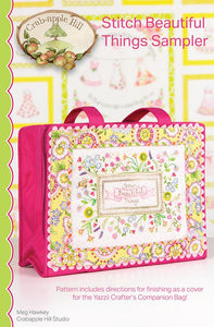 Stitch Beautiful Things Sampler CH 296 Crabapple Hill
