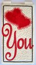 Load image into Gallery viewer, Janine Babich I Love You Table Top Display Design