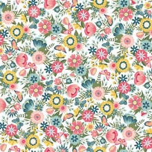 Load image into Gallery viewer, Kimberbell Vintage Flora Fabric sold per yard- Maywood