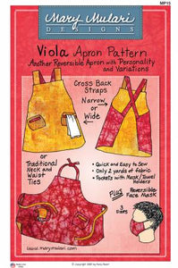 Mary Mulari Designs Viola Apron Pattern # MP15