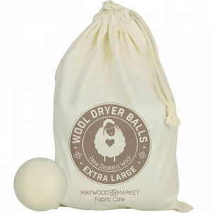 Light Wool Dryer Balls (Bag Includes 4 Reusable Dryer Balls)
