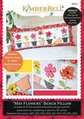 Kimberbell Bench Pillows - Machine Embroidery Version