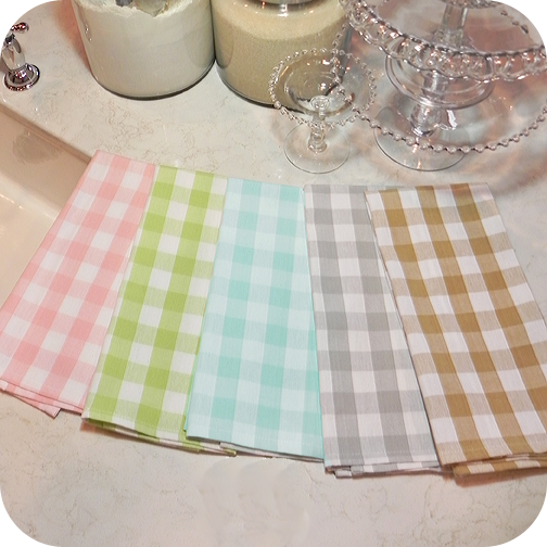 Plaid Buffalo Check Tea Towels