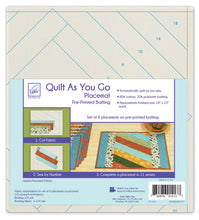 Load image into Gallery viewer, Quilt As You Go Placemats (6) - Jakarta # JT-1413