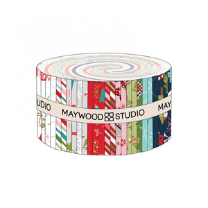 Cup of Cheer, KimberBell 2.5" Strips (40 pcs) Jelly Roll #ST-MASCUP