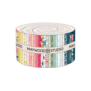 Kimberbell Maywood Vintage Floral- 2 1/2 in- 40 Strips ST-MASVINF