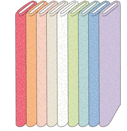 Maywood Fabrics Pretty Petals Fabric by the Yard (Various Colors)