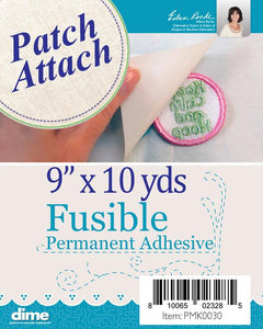 Dime Patch Attach 9" x 10 yards Fusible Permanent Adhesive
