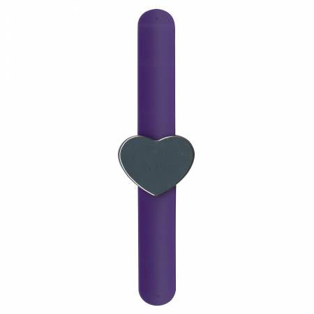 The Gypsy Quilter Magnetic Pincushion with Slap Band Bracelet Heart Shape # TGQ133