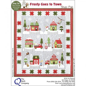 Frosty Goes to Town FABRIC KIT