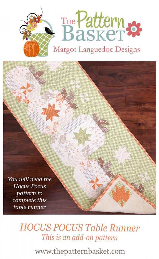 Hocus Pocus Table Runner The Pattern Basket Margot Languedoc Designs