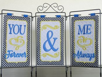 Janine Babich You and Me Forever Table Top Display CD Design