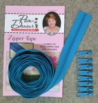 Pam Dumour's 3 Yards of Reversible Coil Zipper Tape with 8 Slides Size 4.5