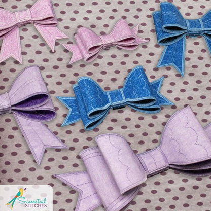 Scissortail Stitches Freestanding Bows #51286