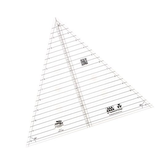 Creative Grids 12" Finished Size 60 Degree Triangle Ruler CGRT12560