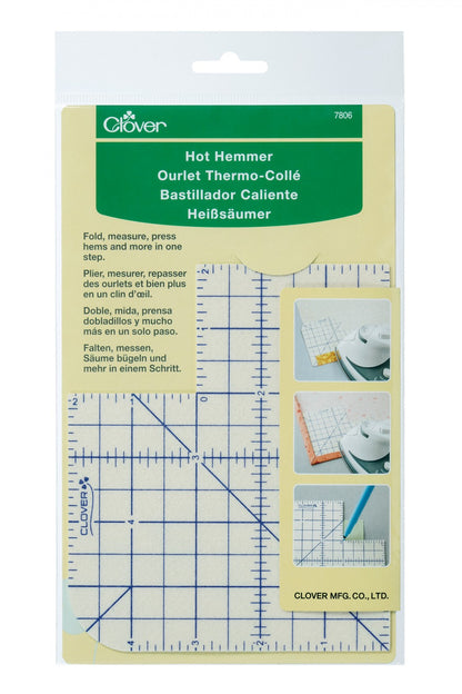 Clover Hot Hemmer and Hot Rulers