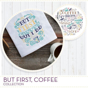 But First, Coffee Collection ScissorTail Stitches #51213