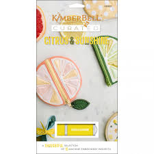 KimberBell Curated: Citrus & Sunshine Machine Embroidery kd202