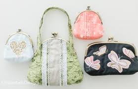 Kimberbell Embroidery Design Keepsake Clasp Purses kd578