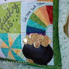 Kimberbell Lucky Us Pillow Fabric Kit