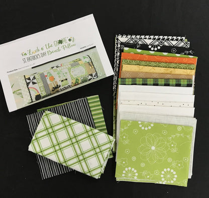 Kimberbell Luck O The Gnome Bench Pillow FABRIC KIT ONLY