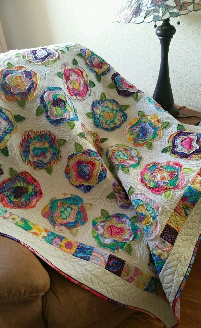 French Roses Pattern by Heather French # FR001