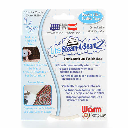 Steam A Seam 2 Lite 1/2in x 20yds # 5410WNN