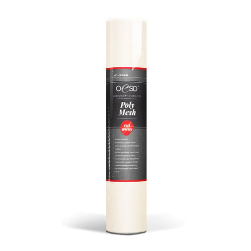 OESD Stabilizer Poly Mesh Cut Away (Various Sizes)